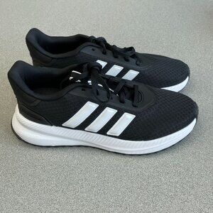 NEW Adidas Cloudfoam Comfort Running Shoes Women's Size 7.5 Black & White Stripe
